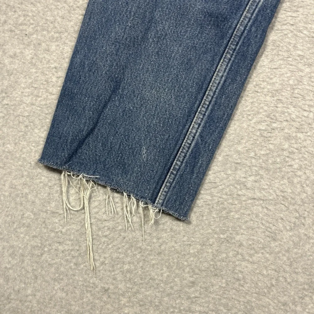 Vintage Levis Jeans Mens 34x28 Blue 501xx Straight Button Fly 90s Raw Hem Light